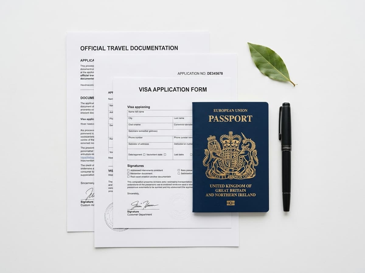 Hộ chiếu và hồ sơ xin cấp visa TEP Singapore